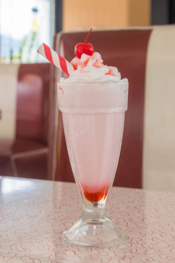 Malteada Fresa