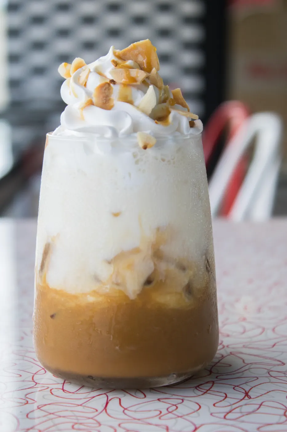 Ice Cream Hazelnut Latte