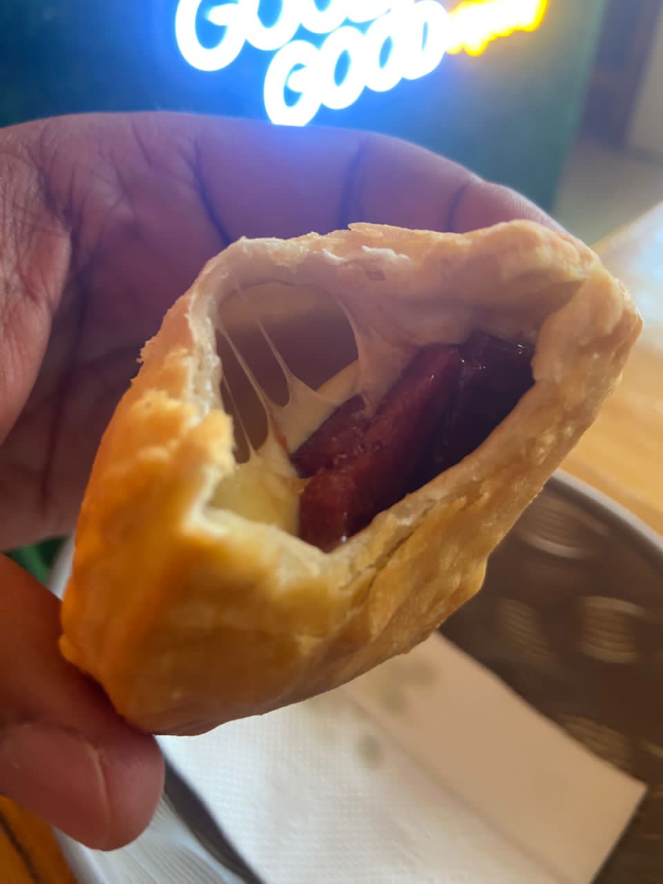 Pastelito Bocadillo y queso