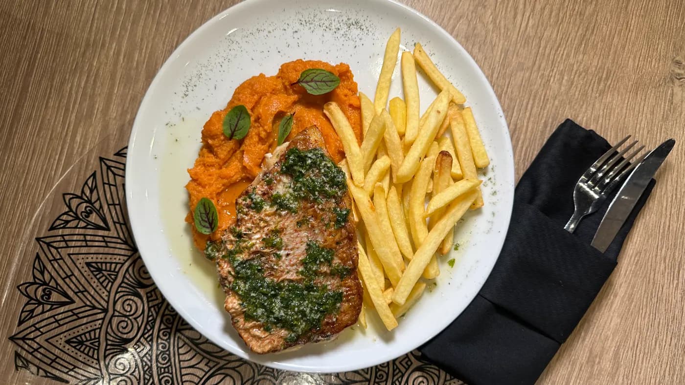 Pargo a la plancha o al ajillo