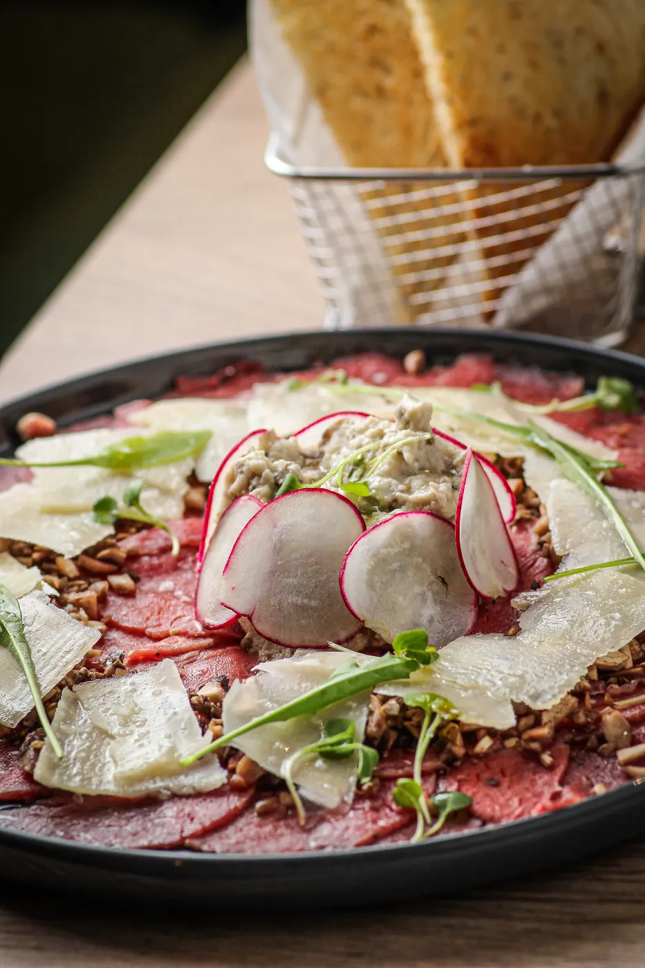 Carpaccio de lomito