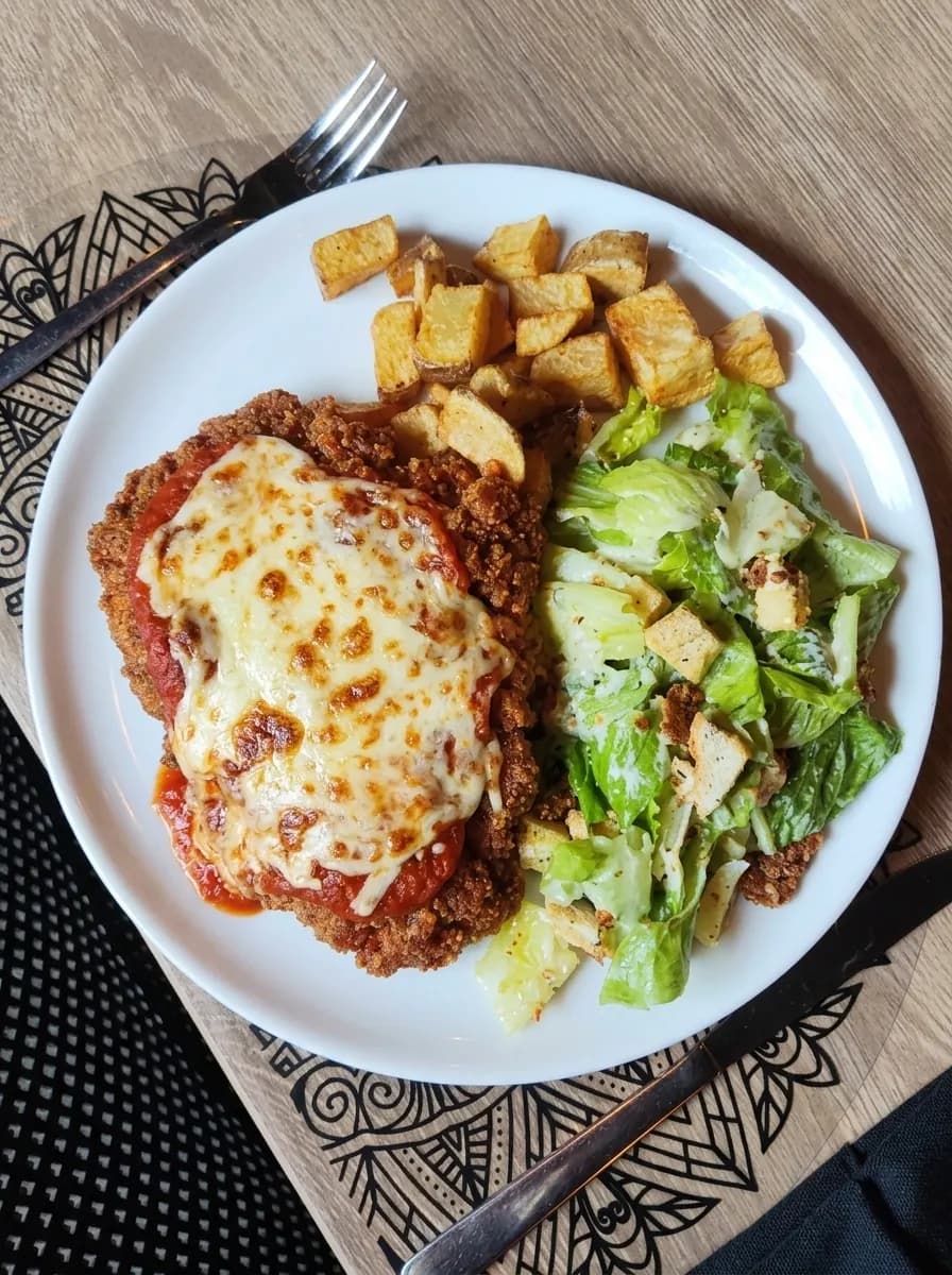 Pollo a la parmesana