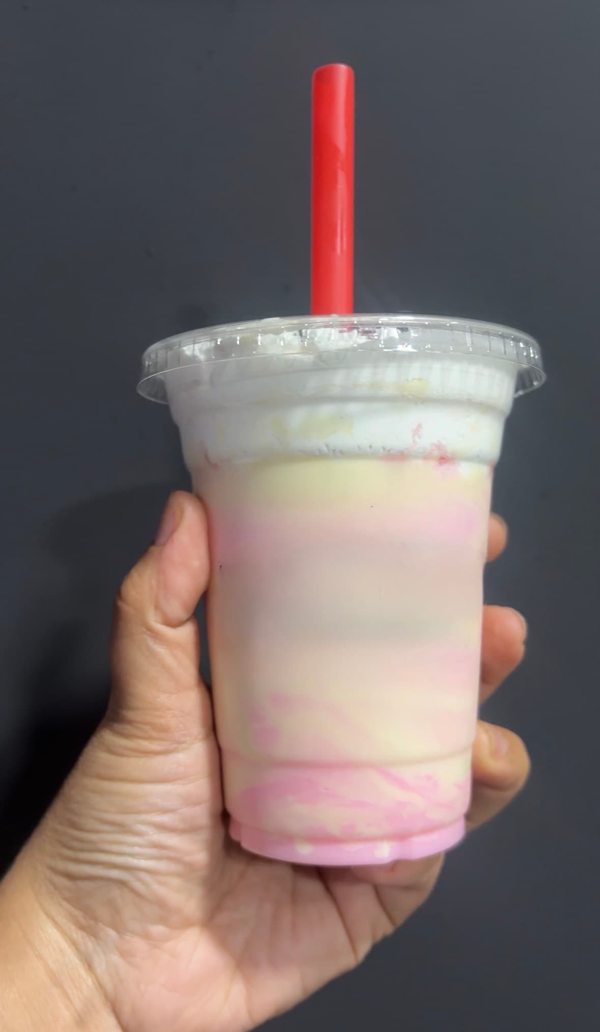 Malteada de fresa