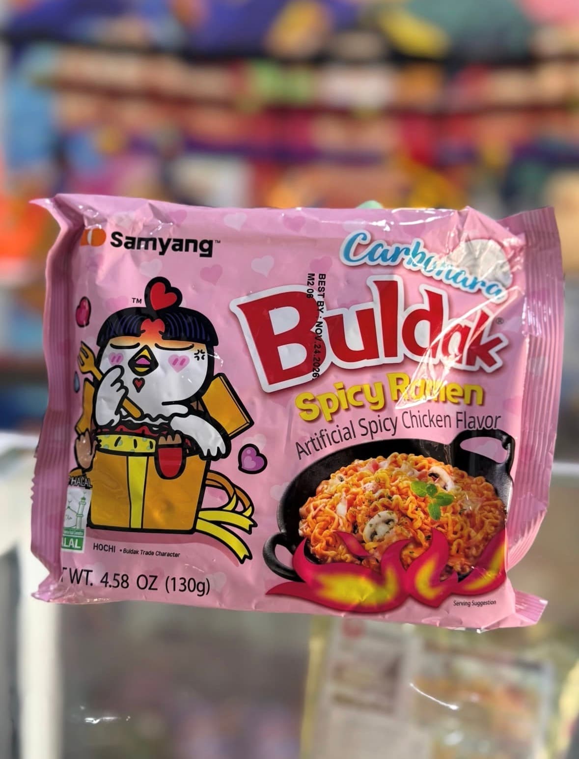 Ramen Buldak carbonara