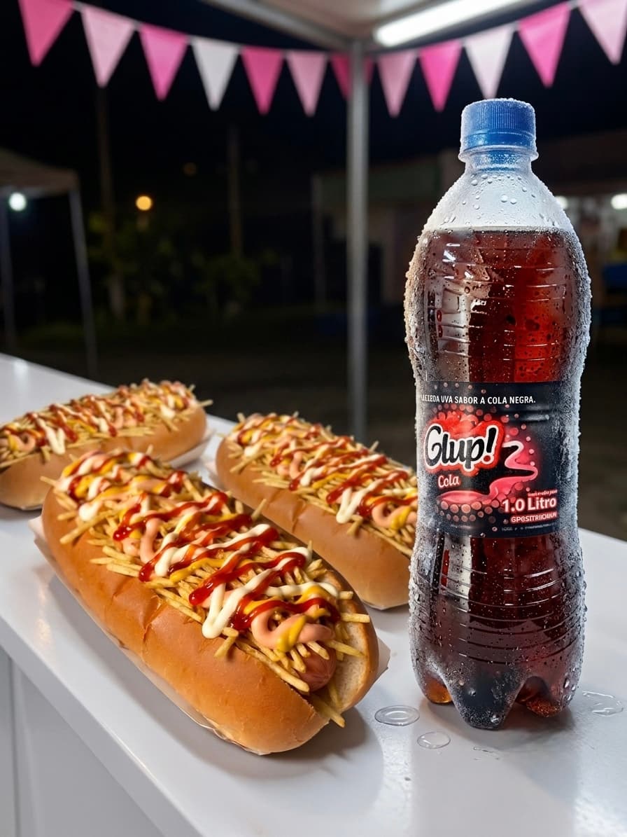 3 perros normales + refresco (combo)