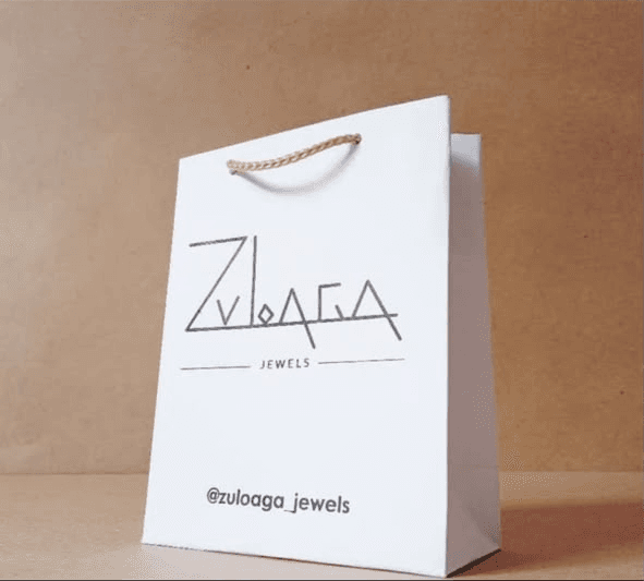Bolsas de Cartulina Blanca Boutique