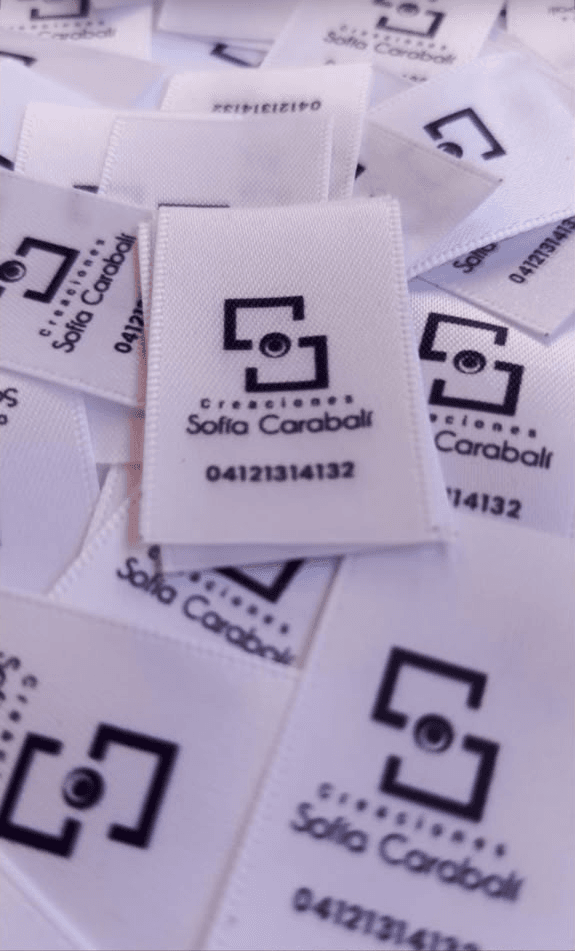 Etiquetas Textiles para (Coser / Planchar)