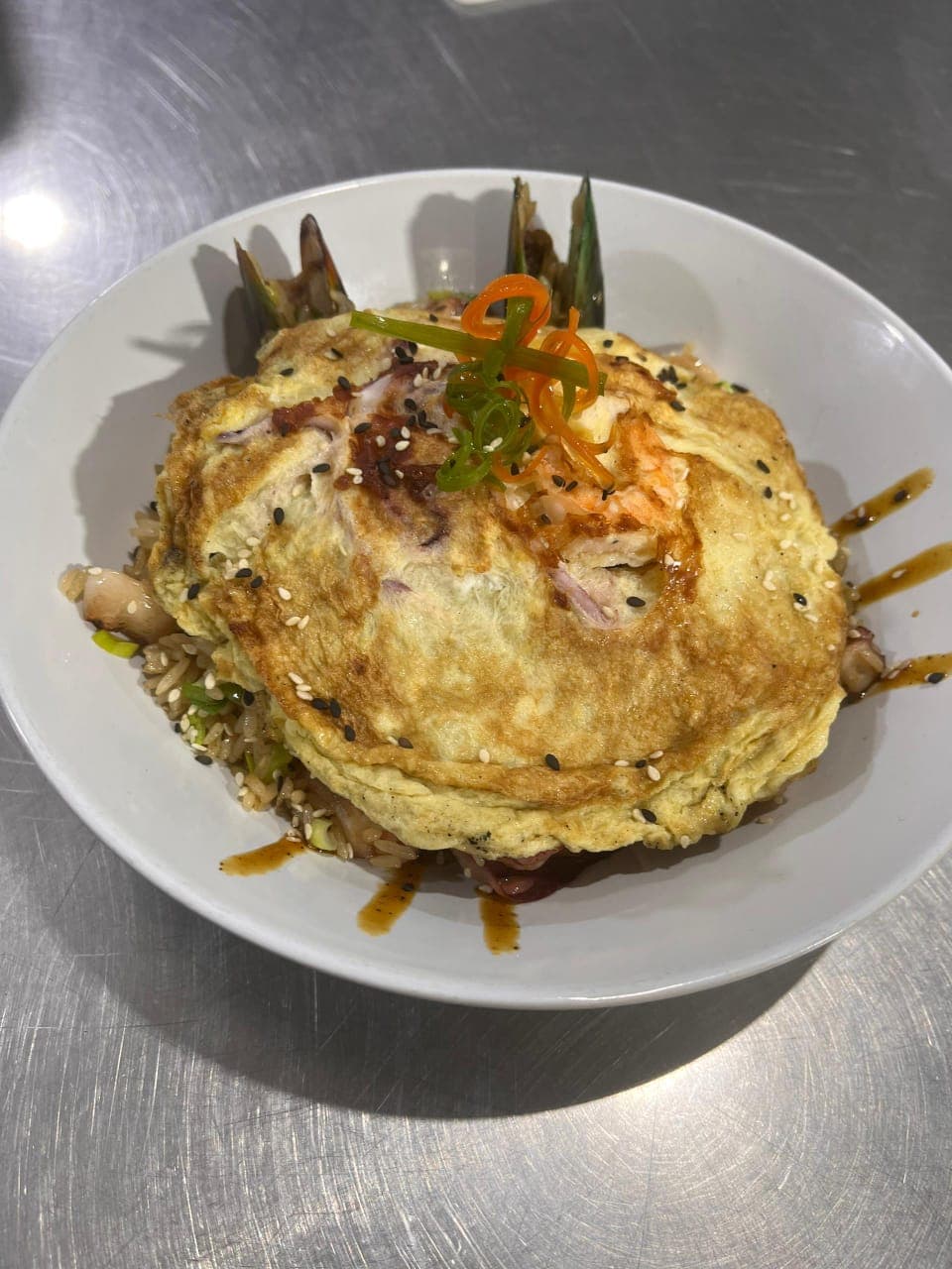 Chaufa de mariscos