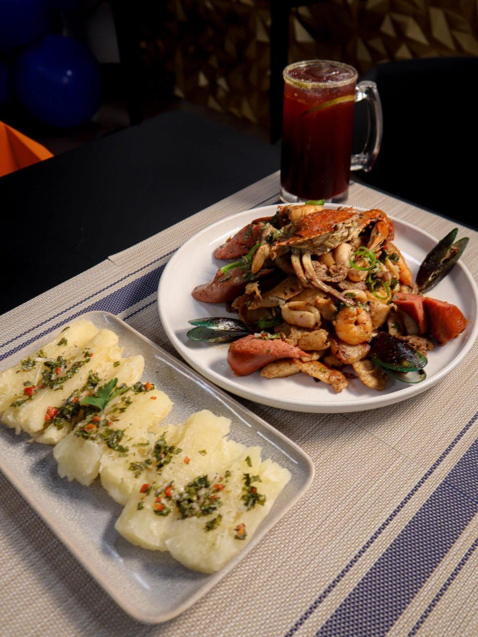Parrilla mar y tierra personal