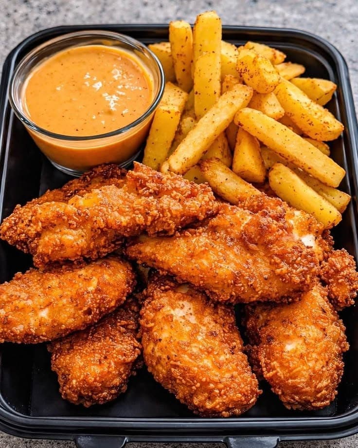 Tenders con papas