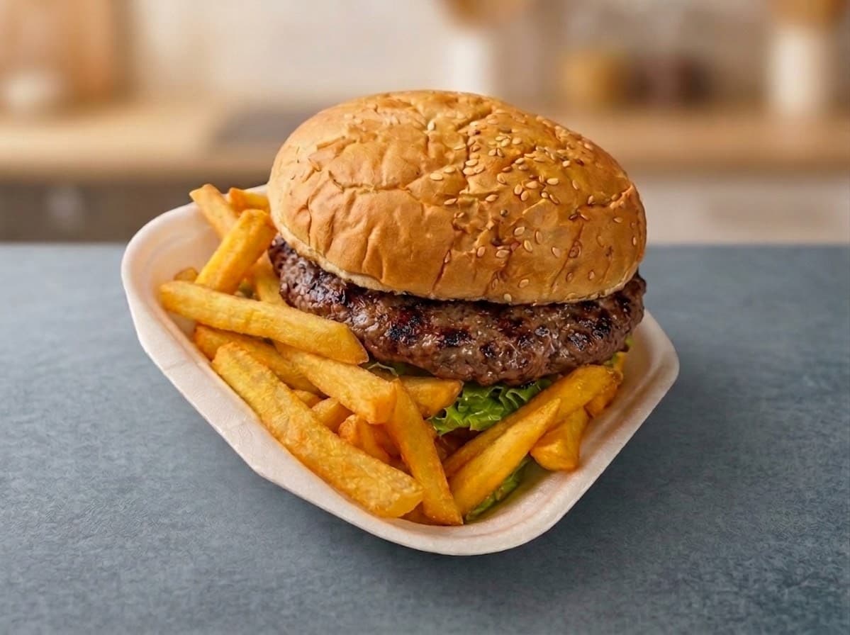Hamburguesa básica