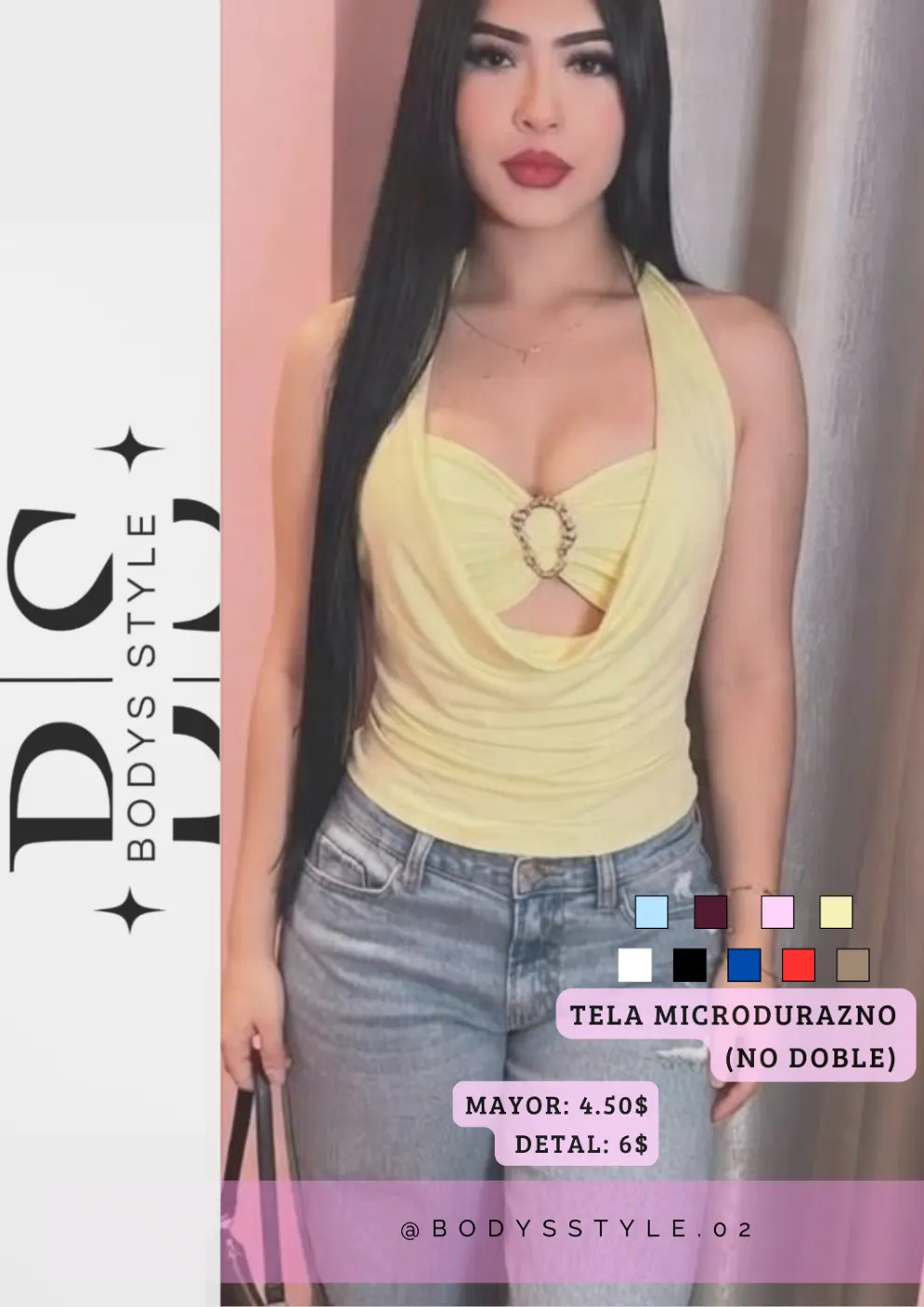 BLUSA CUELLO BOBO
